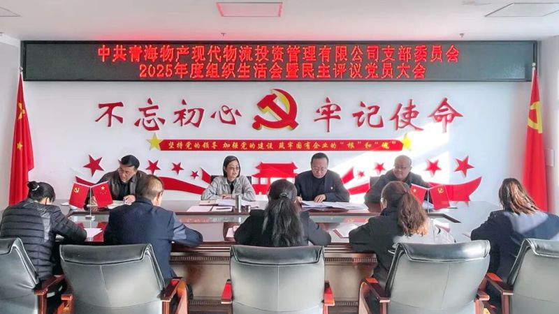 現(xiàn)代物流公司黨支部召開2025年度組織生活會(huì)暨民主評(píng)議黨員大會(huì)