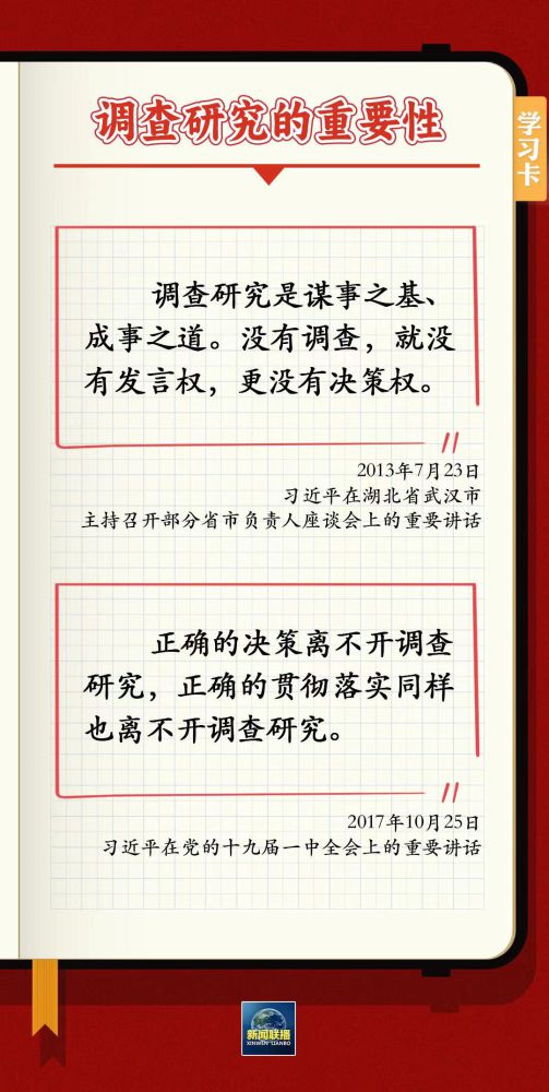 學(xué)習(xí)卡丨如何深入調(diào)查研究？跟總書記學(xué)習(xí)“五字訣”