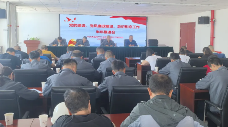 工投公司黨委召開黨的建設、黨風廉政建設、意識形態(tài)工作半年推進會