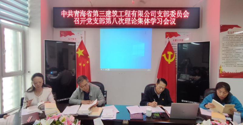 三建公司黨支部召開第八次理論集體學(xué)習(xí)會(huì) ----集團(tuán)黨委委員、紀(jì)委書記講主題教育專題黨課