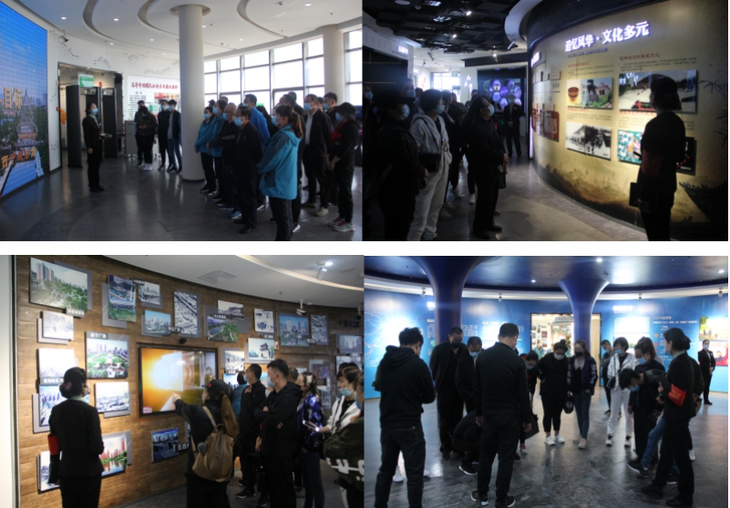 三建公司、現(xiàn)代物流公司黨支部聯(lián)合開展“參觀愛國教育基地，弘揚愛國主義精神”活動